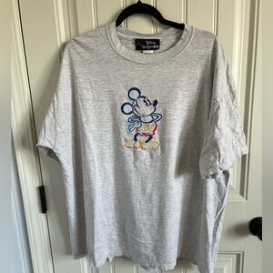 Disney originals embroidered Mickey Mouse T-shirt, size 2 XL